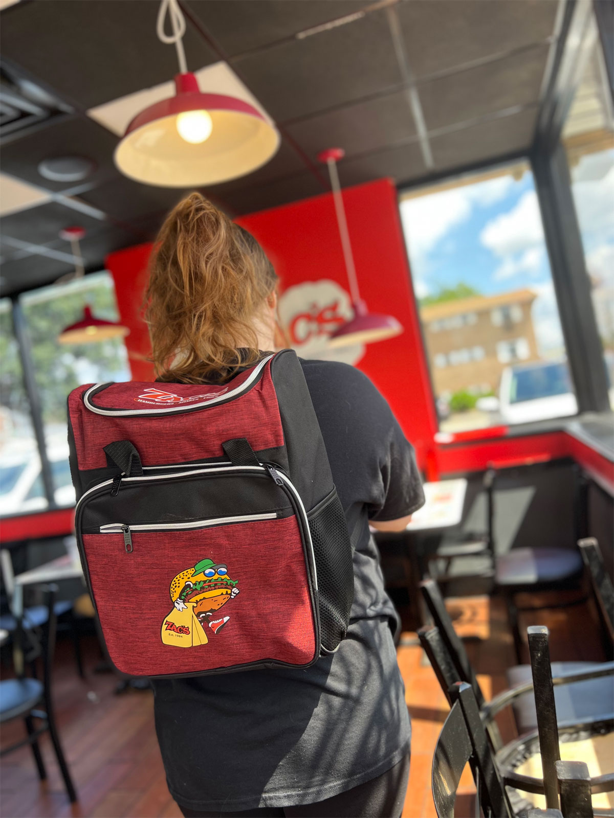 Zac's BBQ Back Pack Cooler - Zac's Burgers